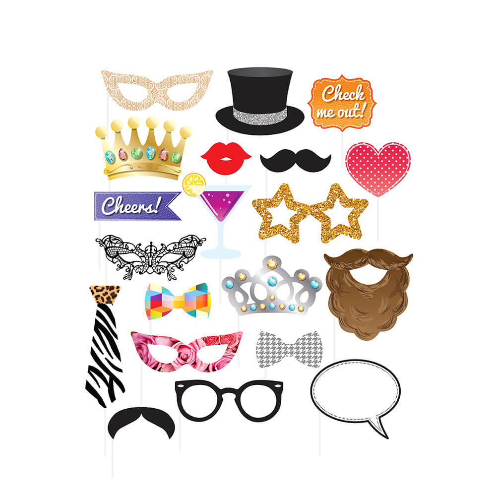 Image of Blandede Rekvisitter - SelfieCircle